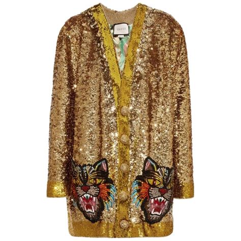 gucci gold sequin jacket|Gucci jacket outlet.